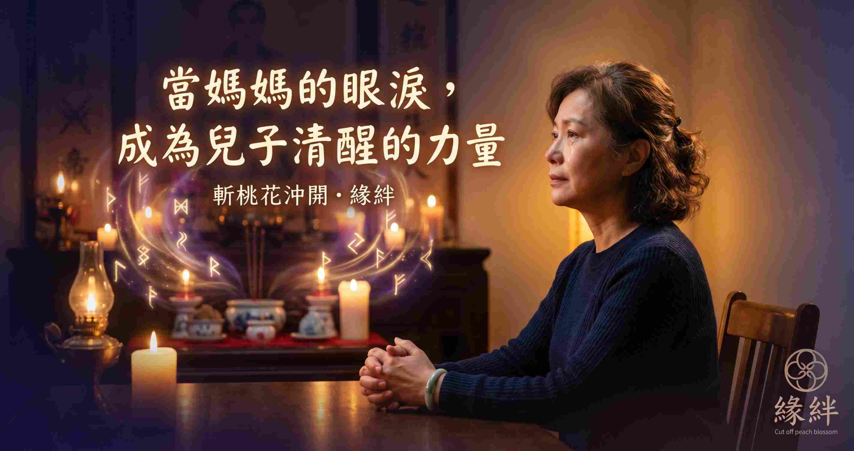 兒子愛上吸毒女友分不開？斬桃花沖開法術真實案例：21次法事讓母親鬆了一口氣【緣絆親身見證】