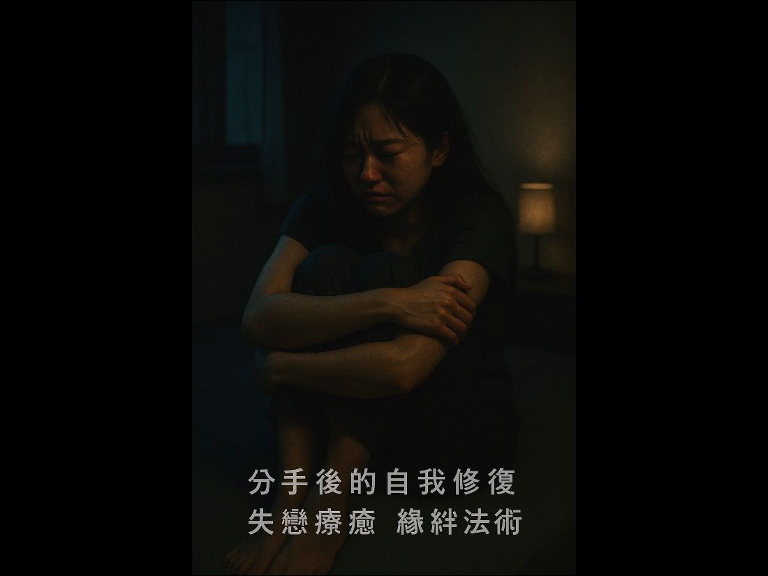 「分手後我把自己鎖在房裡…」走出心碎深淵的血淚告白：我如何靠緣絆法術修復能量、找回新生！