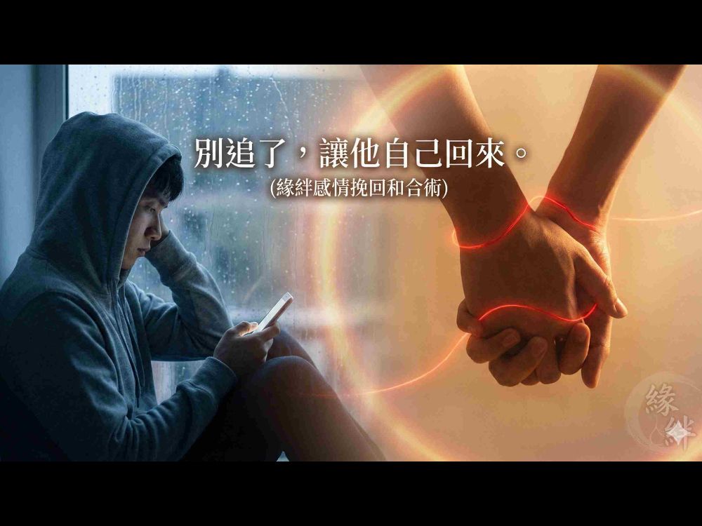 分手後被當空氣？別傻傻一直傳訊息！揭秘緣絆老師的「無痛挽回」大絕招，讓前任自己忍不住想找你